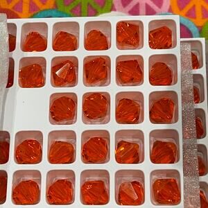 Preciosa Czech beads Hyacinth 10mm Bicone 12pcs Beading Supplies